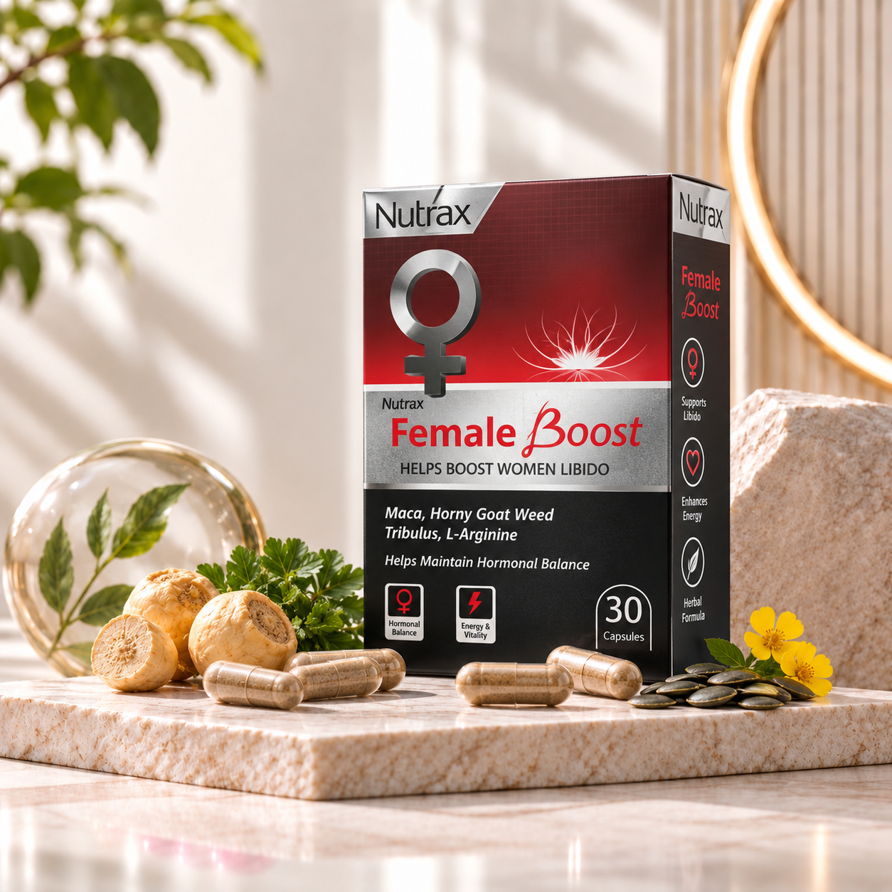 کپسول Female Boost نوتراکس بسته 30 عددی