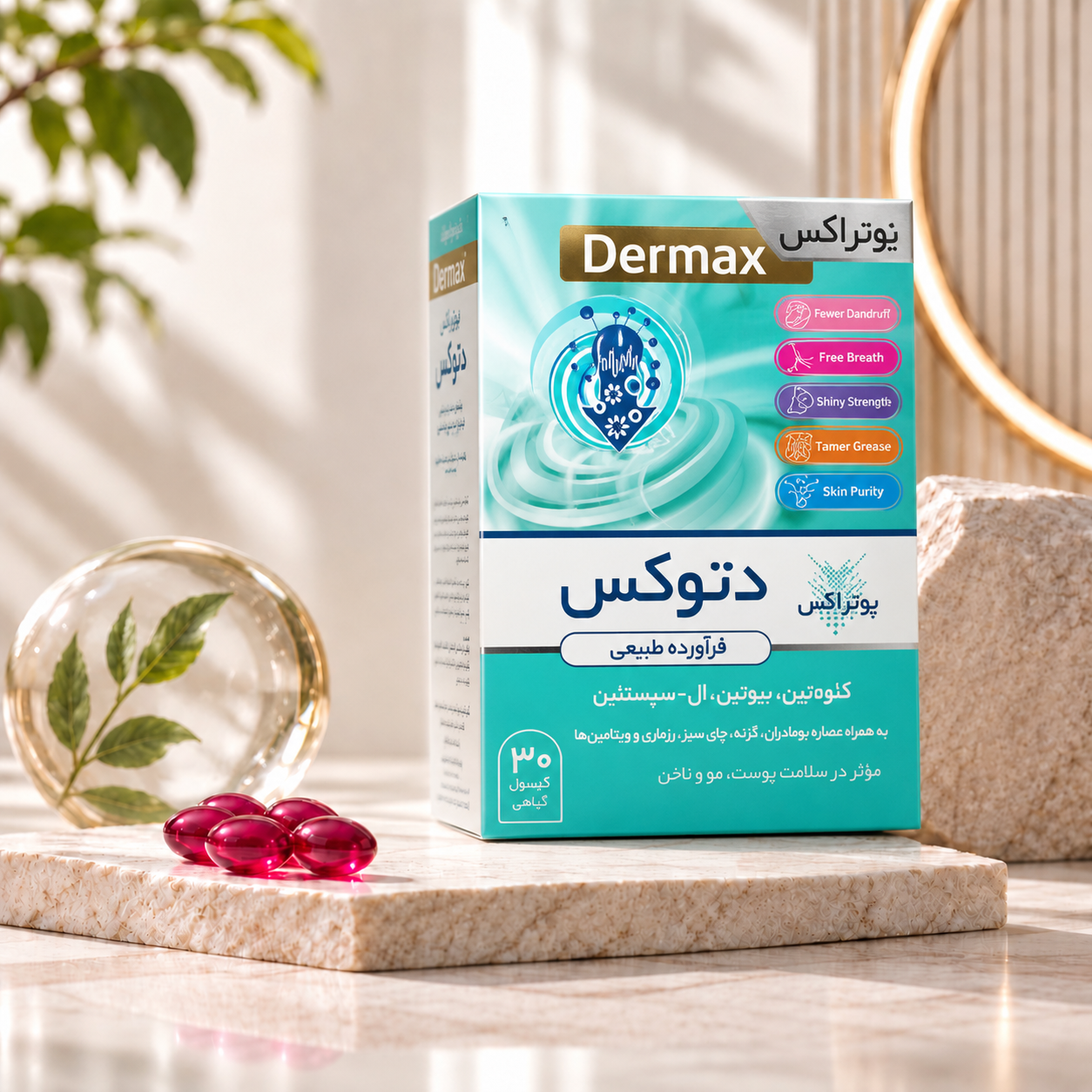 کپسول دتوکس نوتراکس بسته 30 عددی